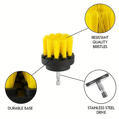 Сradle of comfort™ Auto Detailing Drill Brush Set