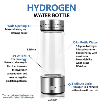 The Сradle of comfort™ Hydrogen Water Bottle